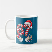 Funny Six Seven 67 Christmas Candy Cane Festive Ho Kaffeetasse (Links)