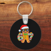 Funny Six Seven 67 Gingerbread Christmas Boys Xmas Schlüsselanhänger (Vorderseite)
