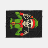 Funny Six Seven 67 Meme 6 7 Christmas Elf Hand Boy Fleecedecke (Vorderseite (Horizontal))