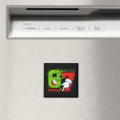Funny Six Seven 67 Meme 6 7 Christmas Elf Hand Boy Magnet (In Situ (Geschirrspüler))