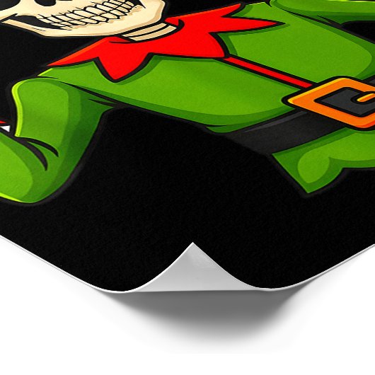 Funny Six Seven 67 Meme 6 7 Christmas Elf Hand Boy Poster (Ecke)