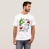 Funny Six Seven 67 Meme 6 7 Christmas Elf Hand Boy T-Shirt (Vorne ganz)