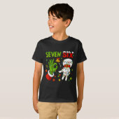 Funny Six Seven 67 Meme 6 7 Christmas Elf Hand Boy T-Shirt (Vorne ganz)