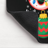 Funny Six Seven 67 Meme 6 7 Elf Santa Christmas Pa Mousepad (Ecke)