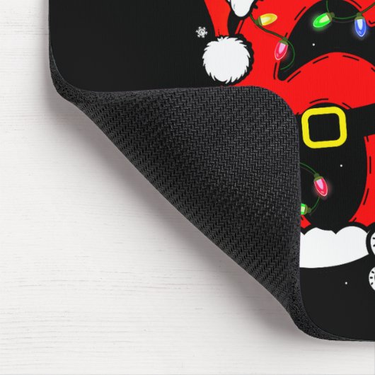 Funny Six Seven 67 Meme 6 7 Elf Santa Christmas Pa Mousepad (Ecke)