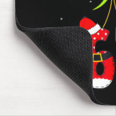 Funny Six Seven 67 Meme 6 7 Elf Santa Christmas Pa Mousepad (Ecke)