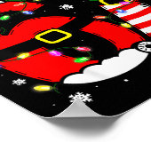 Funny Six Seven 67 Meme 6 7 Elf Santa Christmas Pa Poster (Ecke)