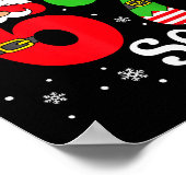 Funny Six Seven 67 Meme 6 7 Elf Santa Christmas Pa Poster (Ecke)