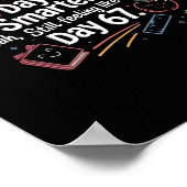 Funny Six Seven 67 Meme For 100th Day Of School Ki Poster (Ecke)