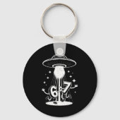 Funny Six Seven 67 Meme Internet Meme Ufo Gen Alph Schlüsselanhänger (Vorderseite)