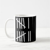 Funny Six Seven 67 Meme Tally Marks 6 7 Numbers Ki Kaffeetasse (Links)