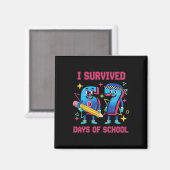Funny Six Seven 67 School Meme Number Humor Magnet (Vorderseite/Rückseite)
