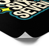 Funny Six Seven 6 7 Meme 1  Poster (Ecke)