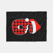 Funny Six Seven 6 7 Meme 67 Christmas Red Plaid Xm Fleecedecke (Vorderseite (Horizontal))