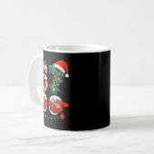Funny Six Seven 6 7 Meme Christmas Family Xmas San Kaffeetasse (Vorderseite Links)