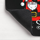 Funny Six Seven 6 7 Meme Christmas Santa Elf Numbe Mousepad (Ecke)