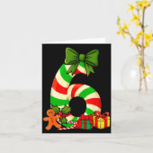 Funny Six Seven 6 7 Meme Couple Christmas For Men Karte (Gelbe Blume)