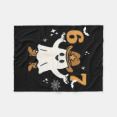 Funny Six Seven 6 7 Meme Cowboy Ghost Halloween Co Fleecedecke (Vorderseite (Horizontal))