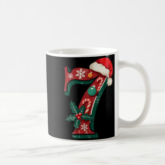 Funny Six Seven 6 7 Meme Design Couples Christmas Kaffeetasse (Rechts)