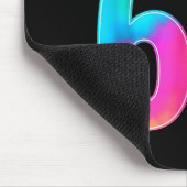 Funny Six Seven 6 7 Meme Gen Alpha Slang 67 Kids Mousepad (Ecke)