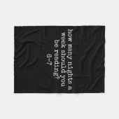 Funny Six Seven 6 7 Meme Gen Alpha Slang 67th Birt Fleecedecke (Vorderseite (Horizontal))