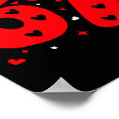 Funny Six Seven 6 7 Meme Gen Alpha Slang 6 7 Valen Poster (Ecke)