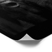 Funny Six Seven 6 7 Meme Gen Z Alpha Slang Bigfoot Poster (Ecke)