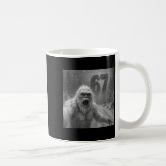 Funny Six Seven 6 7 Meme Gen Z Alpha Slang Yeti Se Kaffeetasse (Rechts)