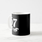 Funny Six Seven 6 7 Meme Men Women Kids Kaffeetasse (Vorderseite Links)