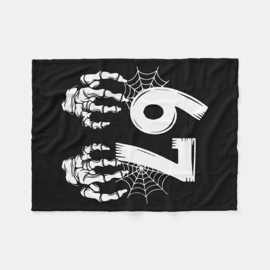 Funny Six Seven 6 7 Meme Number 67 Design Couples Fleecedecke (Vorderseite (Horizontal))