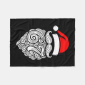 Funny Six Seven 6 7 Meme Santa Christmas Shirt Men Fleecedecke (Vorderseite (Horizontal))