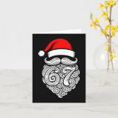 Funny Six Seven 6 7 Meme Santa Christmas Shirt Men Karte (Gelbe Blume)