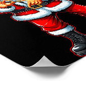 Funny Six Seven 6 7 Meme Santa Christmas Shirt Men Poster (Ecke)