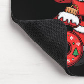 Funny Six Seven 6 7 Meme Santa Dab Christmas Dabbi Mousepad (Ecke)