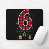Funny Six Seven 6 7 Meme Saying Couples Christmas Mousepad (Mit Mouse)