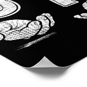 Funny Six Seven 6 7 Meme Shirt 6 7 Hands  Poster (Ecke)