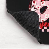 Funny Six Seven 6 7 Meme Valentine Girl  Mousepad (Ecke)