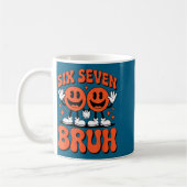 Funny Six Seven 6 7 Meme Valentine Hearts Valentin Kaffeetasse (Links)