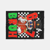 Funny Six Seven Bruh 67 Christmas Nutcracker Men W Fleecedecke (Vorderseite (Horizontal))