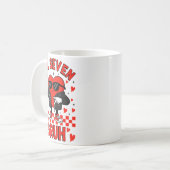 Funny Six Seven Bruh 6 7 Meme Valentines Heart Boy Kaffeetasse (Vorderseite Links)