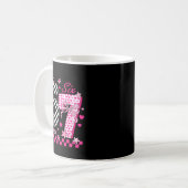 Funny Six Seven Coquette 6 7 Meme Men Women Valent Kaffeetasse (Vorderseite Links)