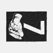 Funny Six Seven Gen Alpha Slang Meme 6 7 Matching  Fleecedecke (Vorderseite (Horizontal))