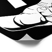 Funny Six Seven Gen Alpha Slang Meme 6 7 Matching  Poster (Ecke)