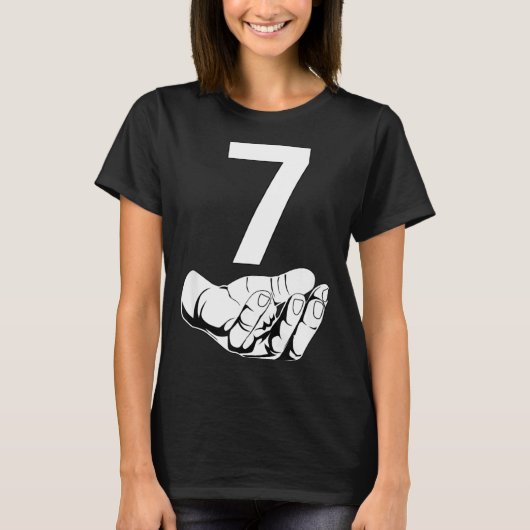 Funny Six Seven Gen Alpha Slang Meme 6 7 Matching  T-Shirt (Vorderseite)