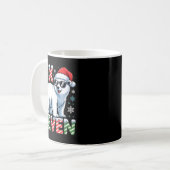 Funny Six Seven Lar Bear Christmas 67 Santa Hat Wi Kaffeetasse (Vorderseite Links)