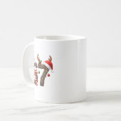 Funny Six Seven Meme 6-7 Xmas 67 Christmas Lights  Kaffeetasse (Vorderseite Links)