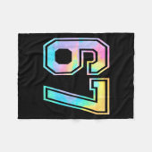 Funny Six Seven Meme Gen Alpha Slang Fleecedecke (Vorderseite (Horizontal))