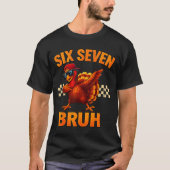 Funny Six Seven Meme Turkey Kids Bruh 67 Thanksgiv T-Shirt (Vorderseite)