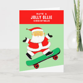 Funny Skateboard Weihnachten