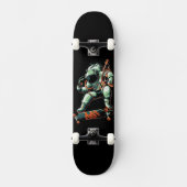 Funny Skaten Astronaut, Skater Astronaut Skateboard (Vorderseite)